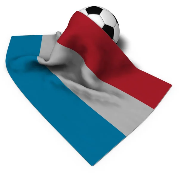 Piłka nożna Luksemburg — Zdjęcie stockowe