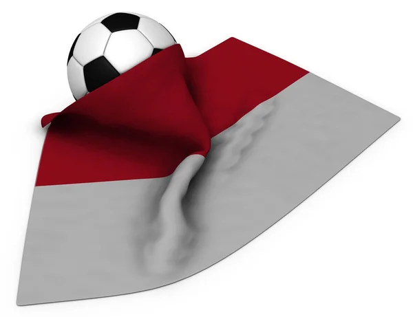 Piłka nożna Monako — Zdjęcie stockowe