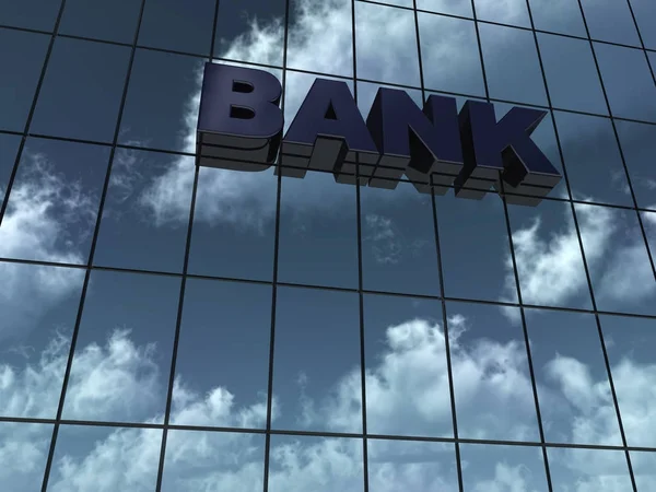W banku — Zdjęcie stockowe