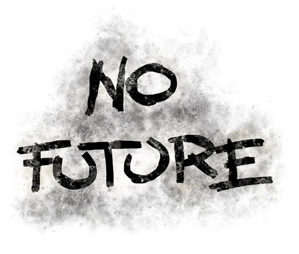 Tidak ada masa depan — Stok Foto