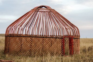 Beyaz Yurt - Nomad'ın çadır Kazakistan halkının Ulusal konut olduğunu.