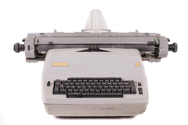 Old antique mechanical vintage typewriter — 스톡 사진