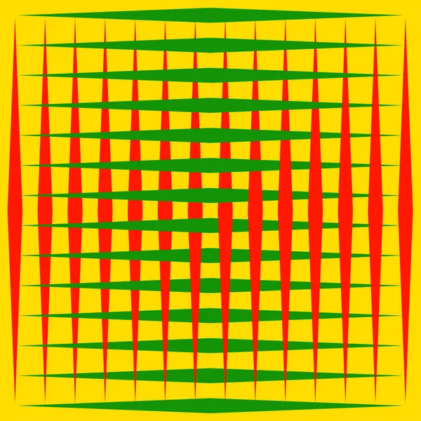 Vierkanten en geometrische vormen Patroon — Stockvector