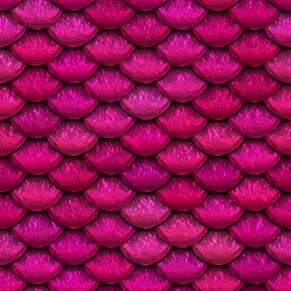 Mermaid Scale Seamless Pattern In Pink — Stock Photo, Image