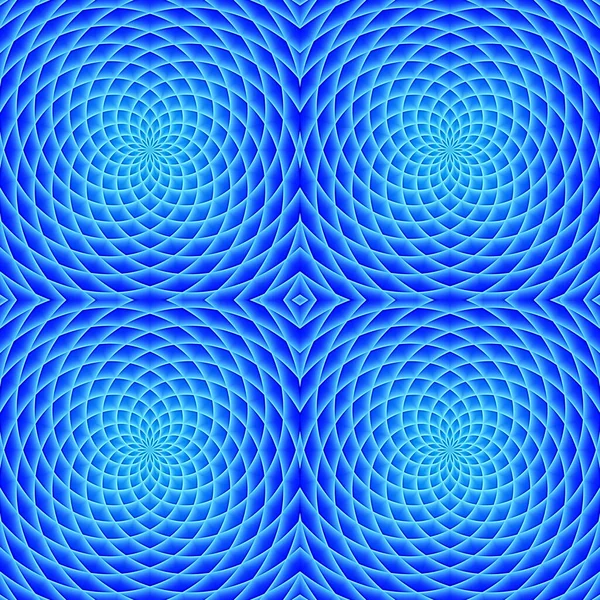 Kék türkiz Gradient szimmetrikus minta — Stock Fotó