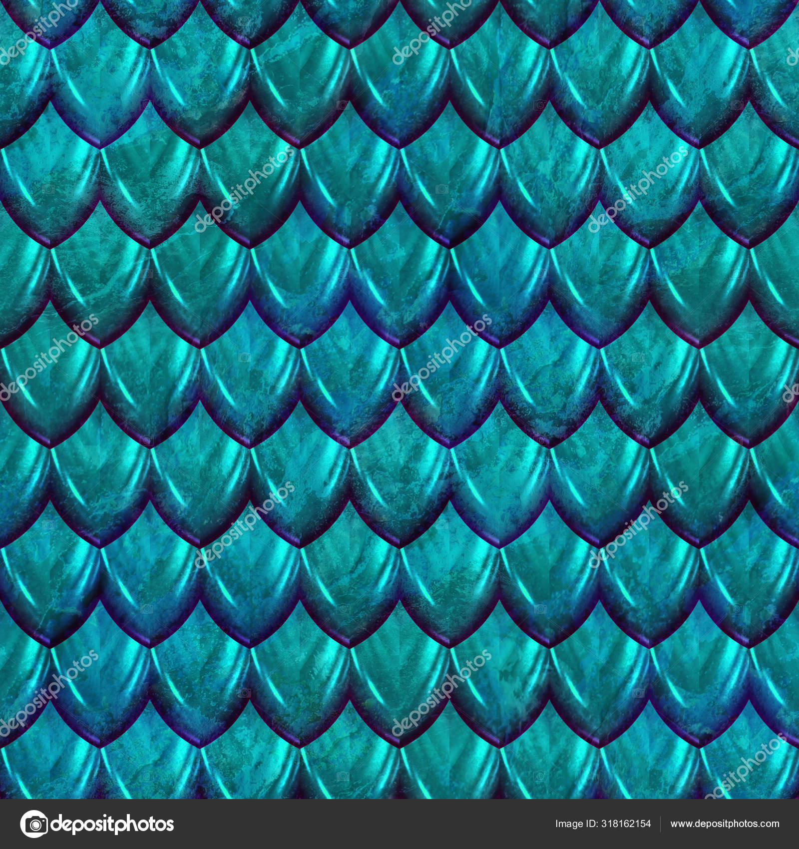 Mermaid Scales Pattern