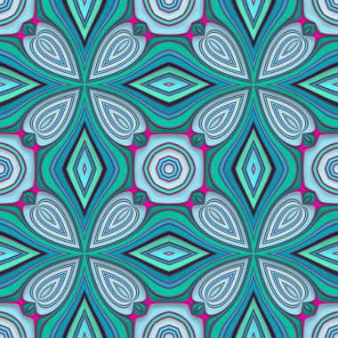 Kusursuz Tekrarlayan Süs Deseni Tasarımı