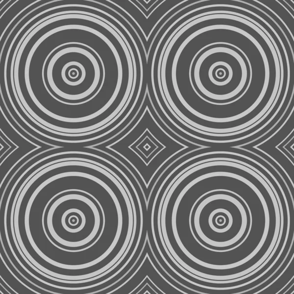 Symmetrisk cirkeldesign i grått — Stockfoto