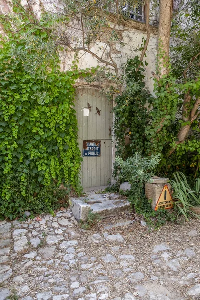 Vecchia porta in Provenza Sud della Francia — Foto Stock