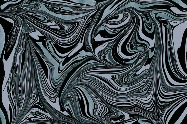 Black Teal Grey Marble Design — Stock Photo, Image