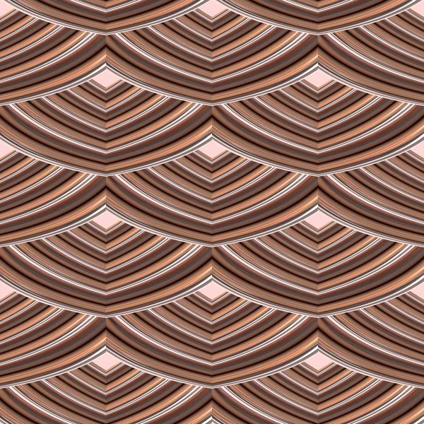 Mermaid Scale Seamless Pattern Rosegold — 스톡 사진