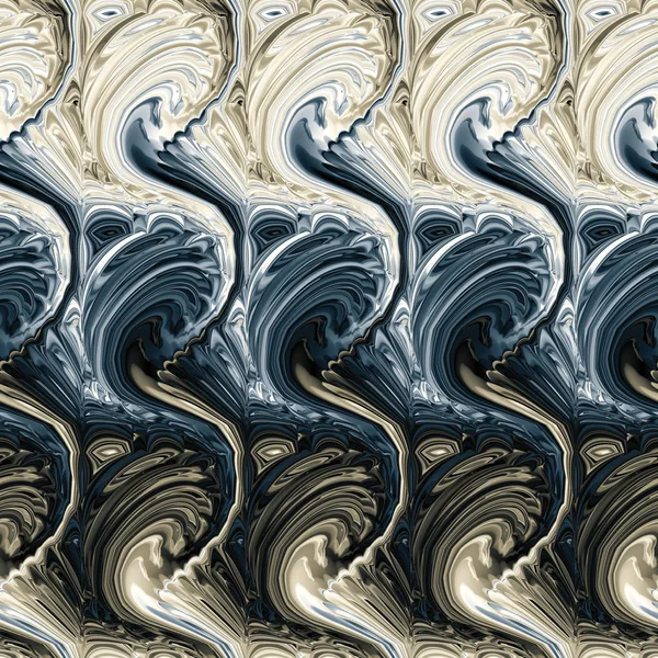 Swirly Seamless Repeating Pattern Tile — Stock Photo, Image