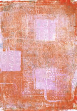 Soyut Arkaplan Dokusu Turuncu Pembe