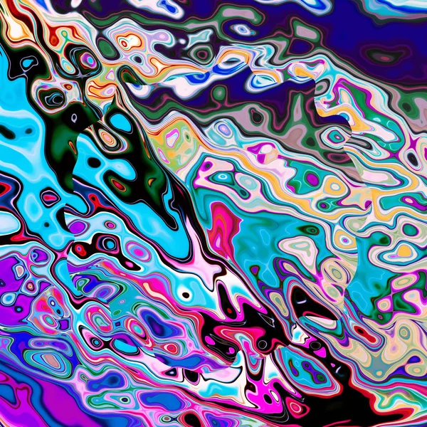 Fondo abstracto en colores pastel de rosa turquesa amarilla — Foto de Stock