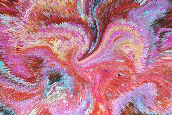 Colorful Swirl Abstract Art Background — 스톡 사진