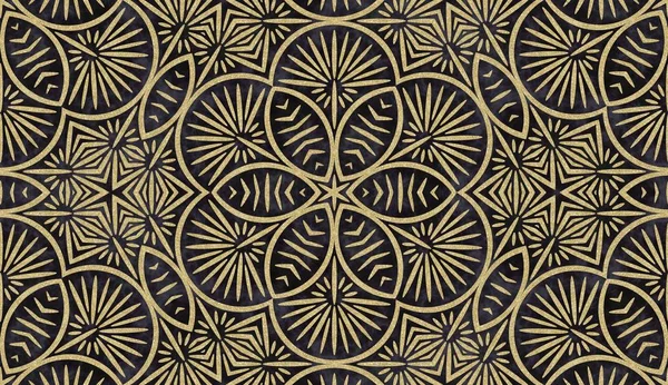 Art Deco Seamless Repeating Pattern — Stock Photo, Image