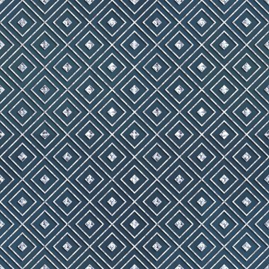 Allover Pattern Tile With Diamonds