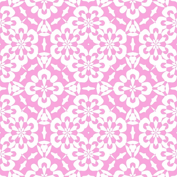 Subtelny wzór różowy i biały Allover — Zdjęcie stockowe