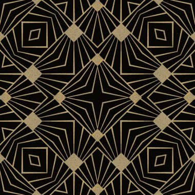 Art Deco Kusursuz Tekrarlayan Desen