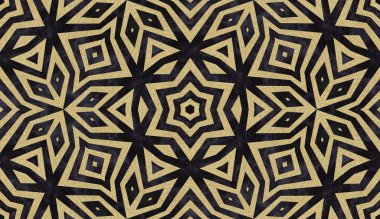 Art Deco Kusursuz Tekrarlayan Desen