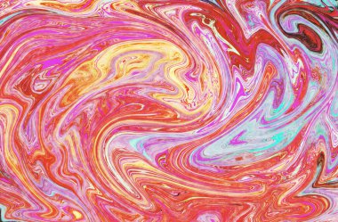 dijital mermer efektli soyut coloful arkaplanı oluşturuldu