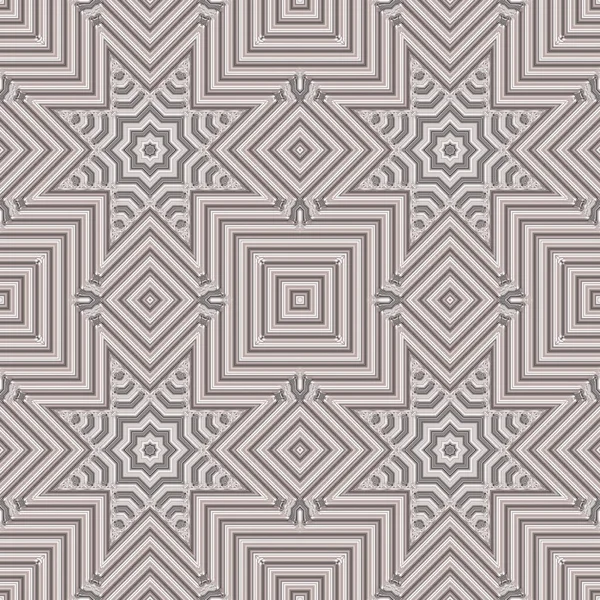 Elegant Seamless Repeating Pattern Tile Glossy Rosegold Metal Effect Elegant — 图库照片