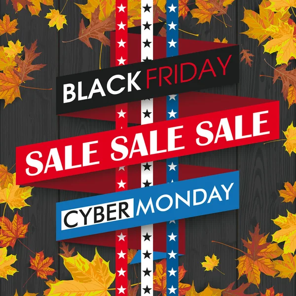 Black Friday fond — Image vectorielle