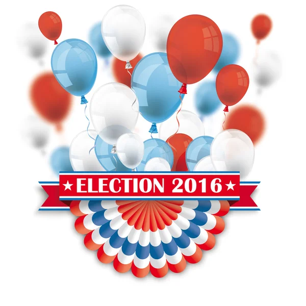 Concept d'élection présidentielle — Image vectorielle