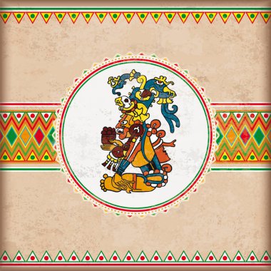 design of mexican ornaments clipart
