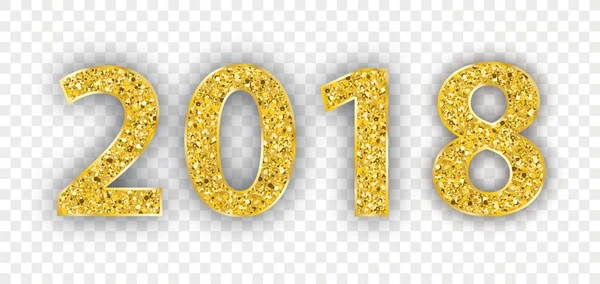 2018 Happy New Year — Stock Vector