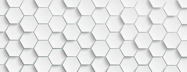 Hexagons Structure Gray Background — Stock Vector