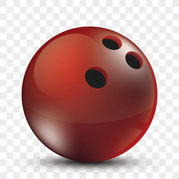 Bowlingball Auf Dem Karierten Hintergrund Eps Vektordatei — Stockvektor