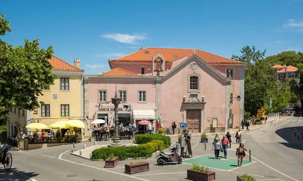 Het Stadsplein Sintra Portugal — Stockfoto