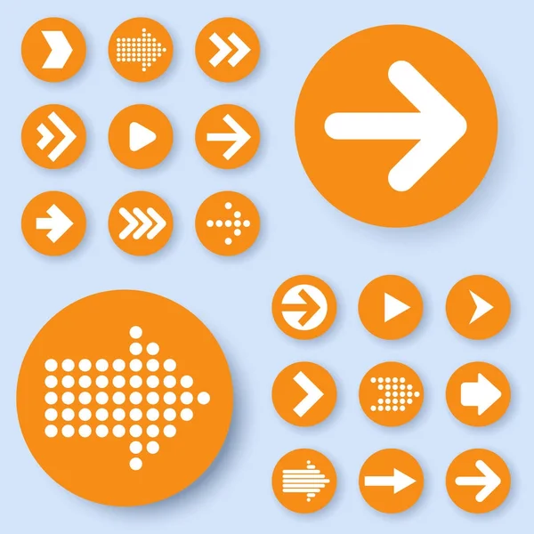 Vector arrow icons — Stock Vector