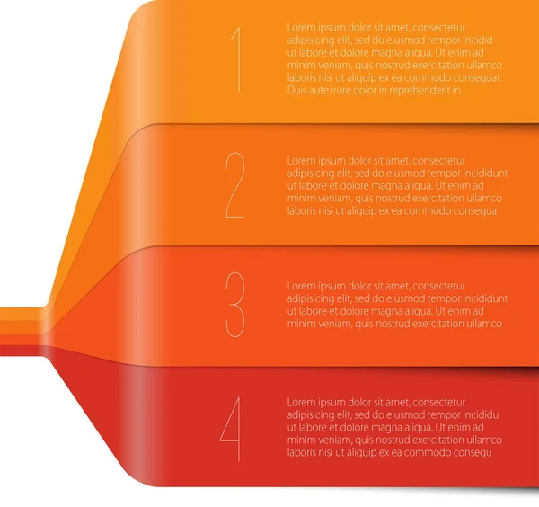 Step by step infographics template Stock Vector by ©mustahtar 440953710