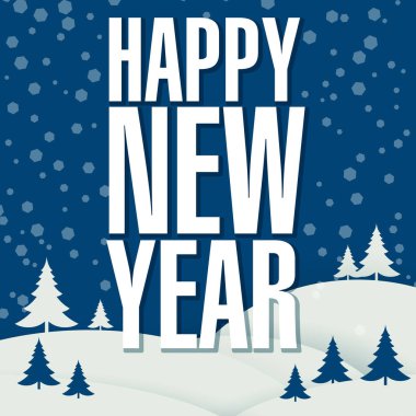  Yeni yıl şablonu