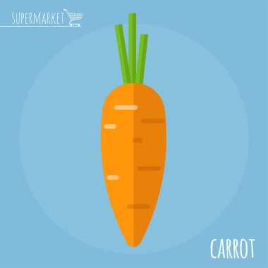 havuç vektör simgesi.