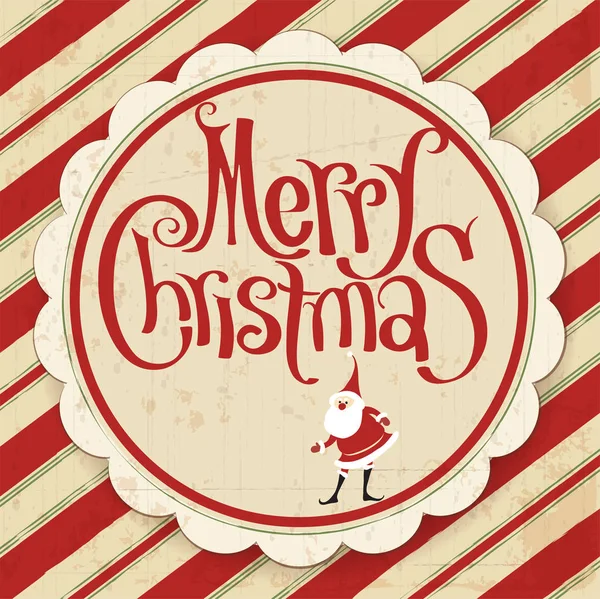 Christmas greeting  card — Stock Vector