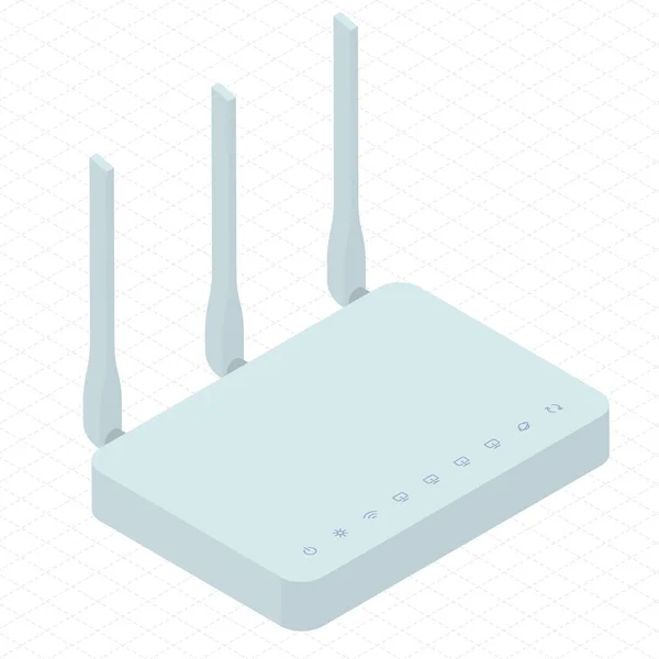 Router wi-fi inalámbrico — Archivo Imágenes Vectoriales