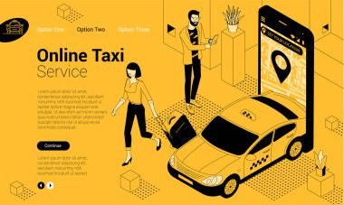 Online taxi car order