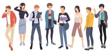 insanların vektör kümesi