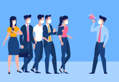 Kalabalıktan kaçınma çağrısı.