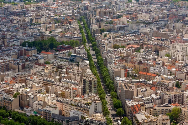 Blick auf Paris von oben. — Stockfoto