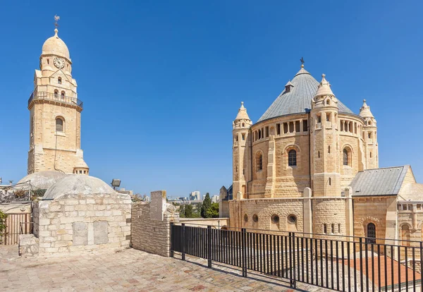 Dormition Abbey Jerusalemissa . — kuvapankkivalokuva
