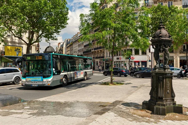 Paris vista urbana . — Fotografia de Stock