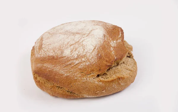 Beautiful homemade breade, isolated — Stock Photo, Image