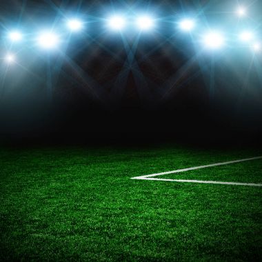 futbol sahası zemin üzerine yeşil alan dokulu 