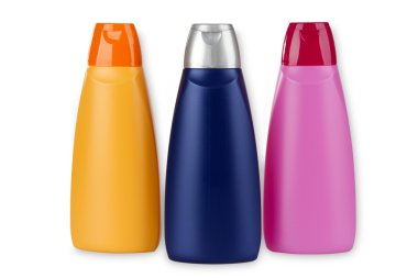 Şişe saç şampuanı veya duş jeli