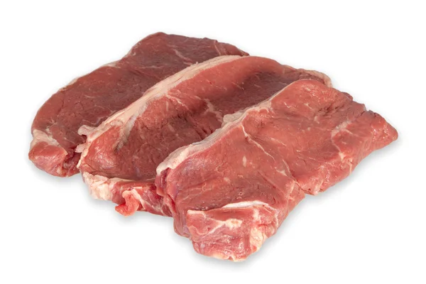 Raw Beef Steaks — Stock Photo, Image