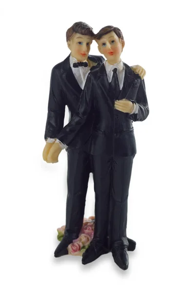 Gay Wedding. Shot in Studio. — Stock Photo, Image